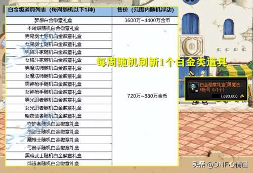 梦想白金徽章什么时候买便宜-狂战毕业白金徽章