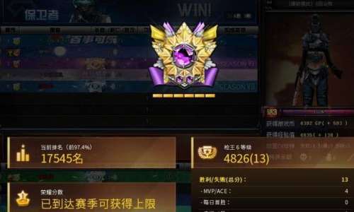 cf为什么我战绩总是负的-穿越火线个人战绩查询
