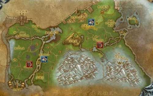 魔兽世界灰熊丘陵在哪里-魔兽世界前往丘陵