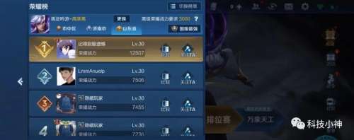 河北省哪个英雄战力最低-王者荣耀战力查询系统