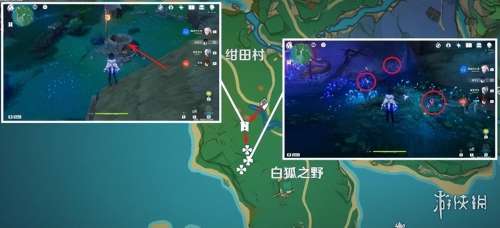 原神鸣草分布图路线-原神柔灯铃分布图路线