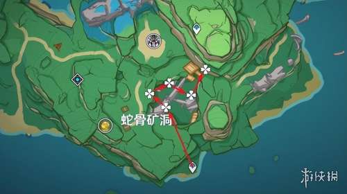 原神鸣草分布图路线-原神柔灯铃分布图路线