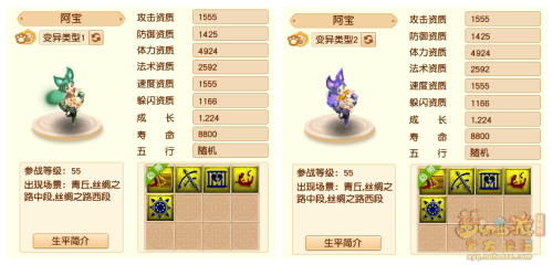 梦幻西游2所有宠物资料-梦幻新宠物