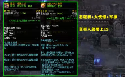 地下城3最强阵容搭配图片，DNF阿拉德谋略战