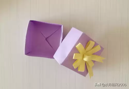 装卡片的盒子怎么做-卡片纸盒教程图解