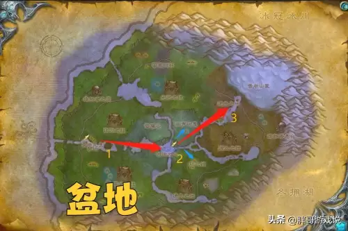 魔兽世界80级诺森德地图-魔兽世界WLK版本升级路线