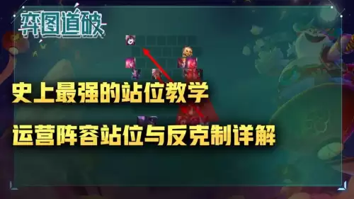 云顶之弈站位和阵容搭配，云顶之弈站位图解