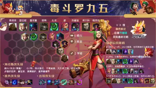 毒斗罗羁绊阵容装备搭配，云顶之弈羁绊阵容图