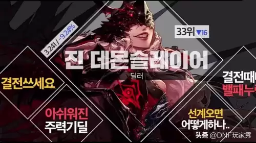 dnf2019职业排名表-DNF全职业排名