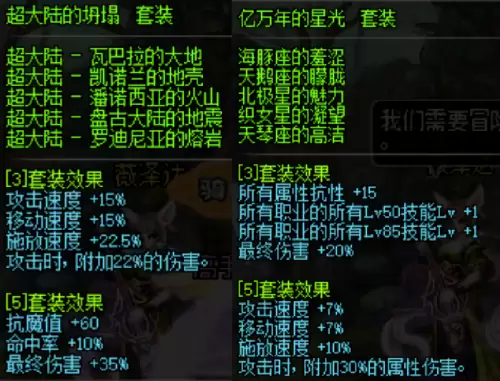 dnf亿万年的星光升级顺序-DNF亿万年的星光怎么升级