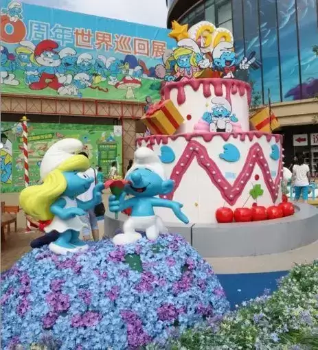蓝精灵村庄虚荣蓝精灵-蓝精灵的家