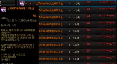dnf第二期稀有装扮礼盒多少钱-稀有装扮
