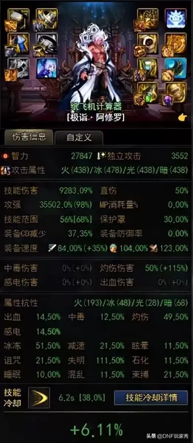 dnf阿修罗防具选择-阿修罗职业110级版本