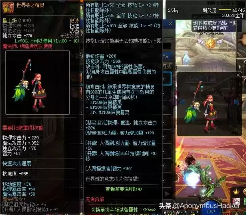 dnf神龙天女符文-DNF100女气功附魔