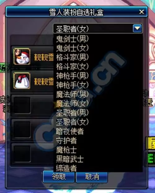 dnf雪人套装28一件-DNF雪人装扮