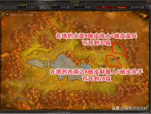 魔兽世界30法师在哪里a怪-魔兽30级怪刷新快的地方