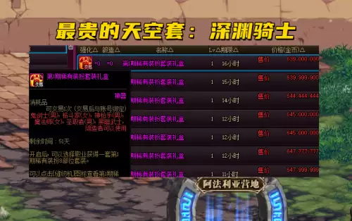 dnf深渊骑士图片-DNF深渊骑士套