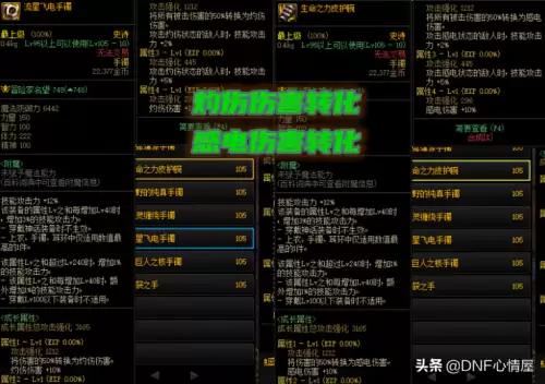 dnf武极110版本装备-110级版本职业毕业装备搭配汇总