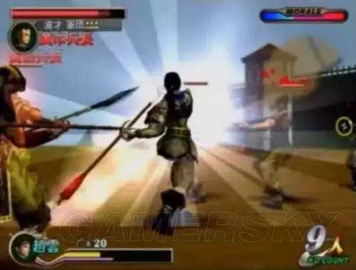 三国无双6猛将传psp存档-PSP游戏真三国无双6