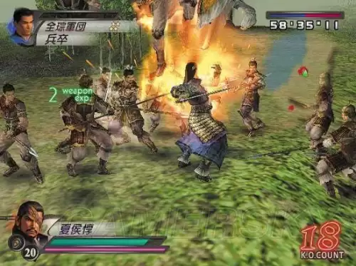 三国无双6猛将传psp存档-PSP游戏真三国无双6