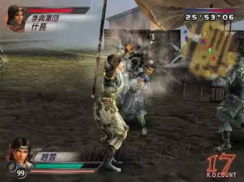 三国无双6猛将传psp存档-PSP游戏真三国无双6