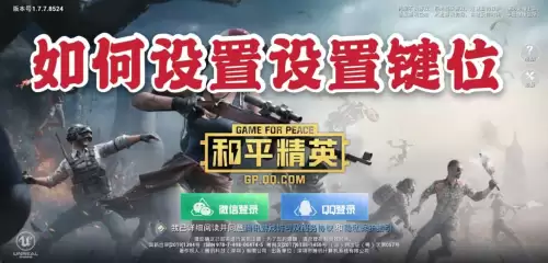 和平精英电脑按键怎么改-和平精英如何改键盘