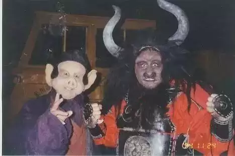 大话西游经典剧照图片-大画西游周星驰朱茵图片