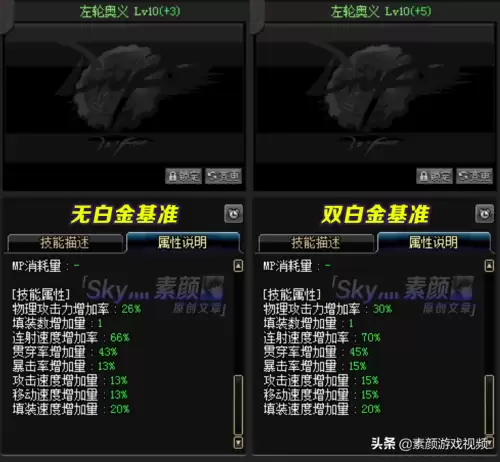 dnf男漫游天空套属性-DNF男漫游时装属性选择