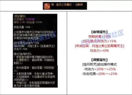 dnf召唤师武器强度排行-地下城与勇士召唤师用什么武器