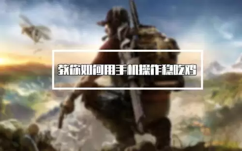 手机版吃鸡攻略技巧-手机如何玩好吃鸡