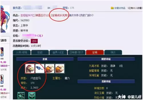 梦幻西游坐骑成长多少算合格