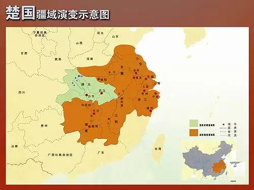 战国地图全图高清版七国-战国时期七国地图
