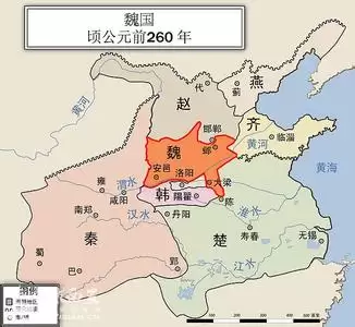 战国地图全图高清版七国-战国时期七国地图