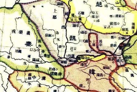 战国地图全图高清版七国-战国时期七国地图