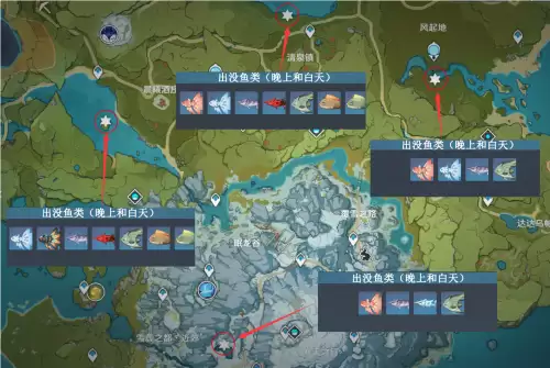 原神在哪养鱼-原神鱼获在哪里钓鱼