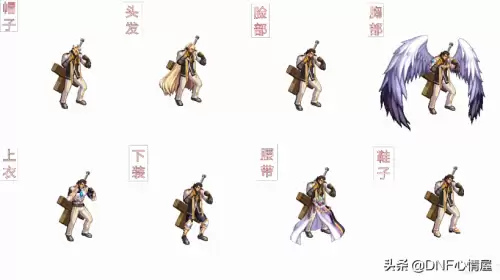 地下城每个职业龙袍外观-DNF全职业机甲龙袍外观