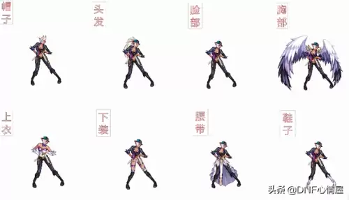 地下城每个职业龙袍外观-DNF全职业机甲龙袍外观