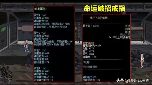 dnf105流派-DNF装备流派