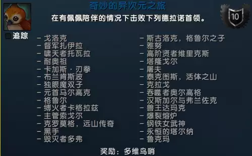 魔兽世界要塞佩佩在哪-魔兽世界佩佩外观攻略