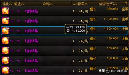 dnf100级版本史诗灵魂怎么换钱-DNF史诗灵魂怎么买