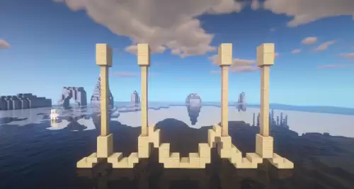 迷你世界怎么建造天堂之门-迷你世界的天堂之门