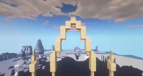 迷你世界怎么建造天堂之门-迷你世界的天堂之门