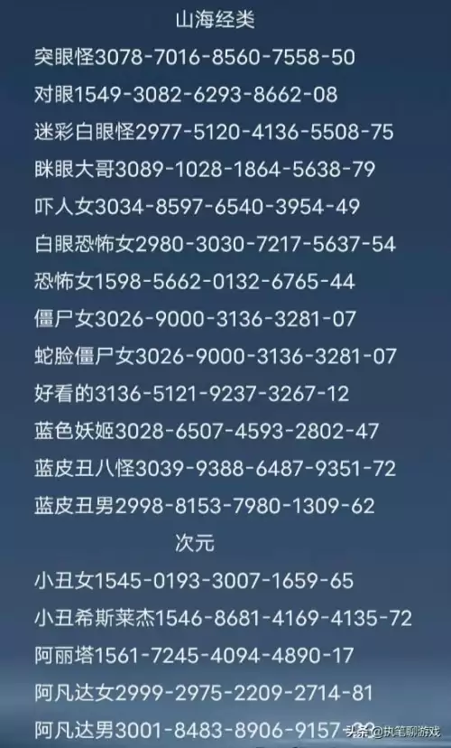 和平精英各种捏脸-4个特种兵的捏脸分享