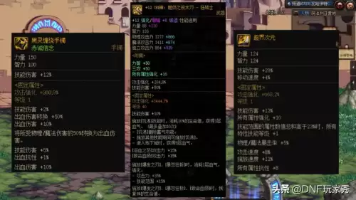 dnf20属强提升多少伤害-dnf红眼是固伤还是百分比