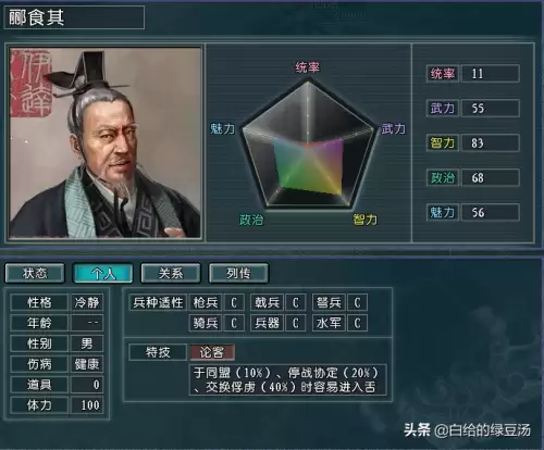 烽火三国志这书-烽火三国武将传