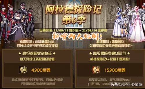 dnf战令第六期100级奖励-DNF战令多久能到50级