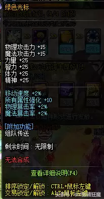 dnf成长之辉光环-DNF光环