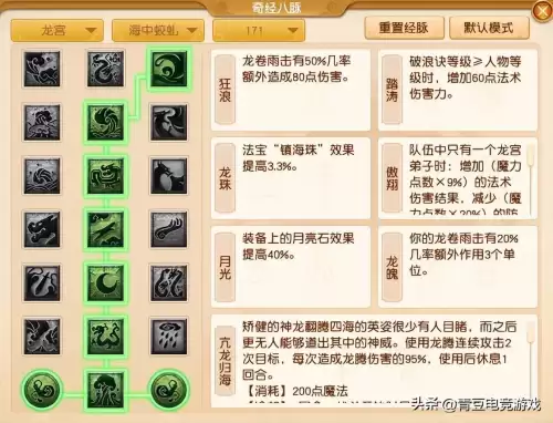 梦幻西游龙宫经脉怎么点好-梦幻西游69龙宫经脉怎么点