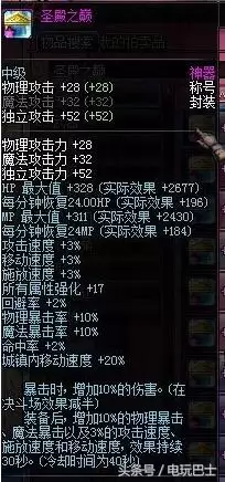dnf称号圣殿之巅2019怎么样-圣殿之巅满属性多少